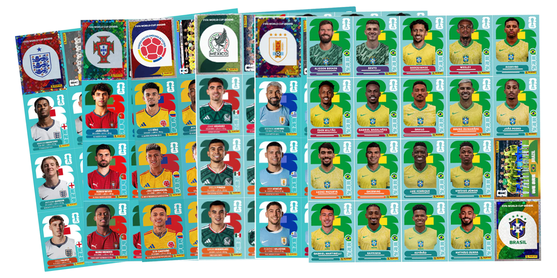 Kit Bronze - figurinhas Álbum 2026